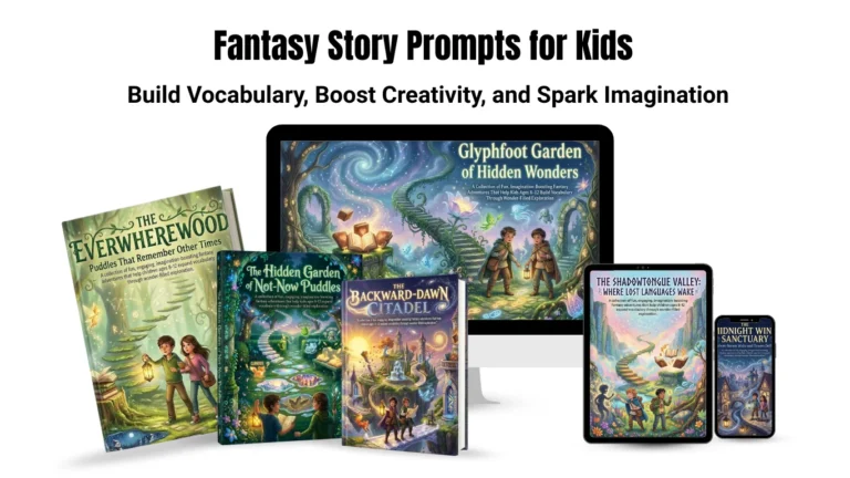 Fantasy Story Prompts for Kids (PLR)