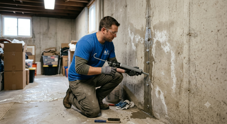 How To Fix Leaking Basement Walls Fix Leaking Basement Walls